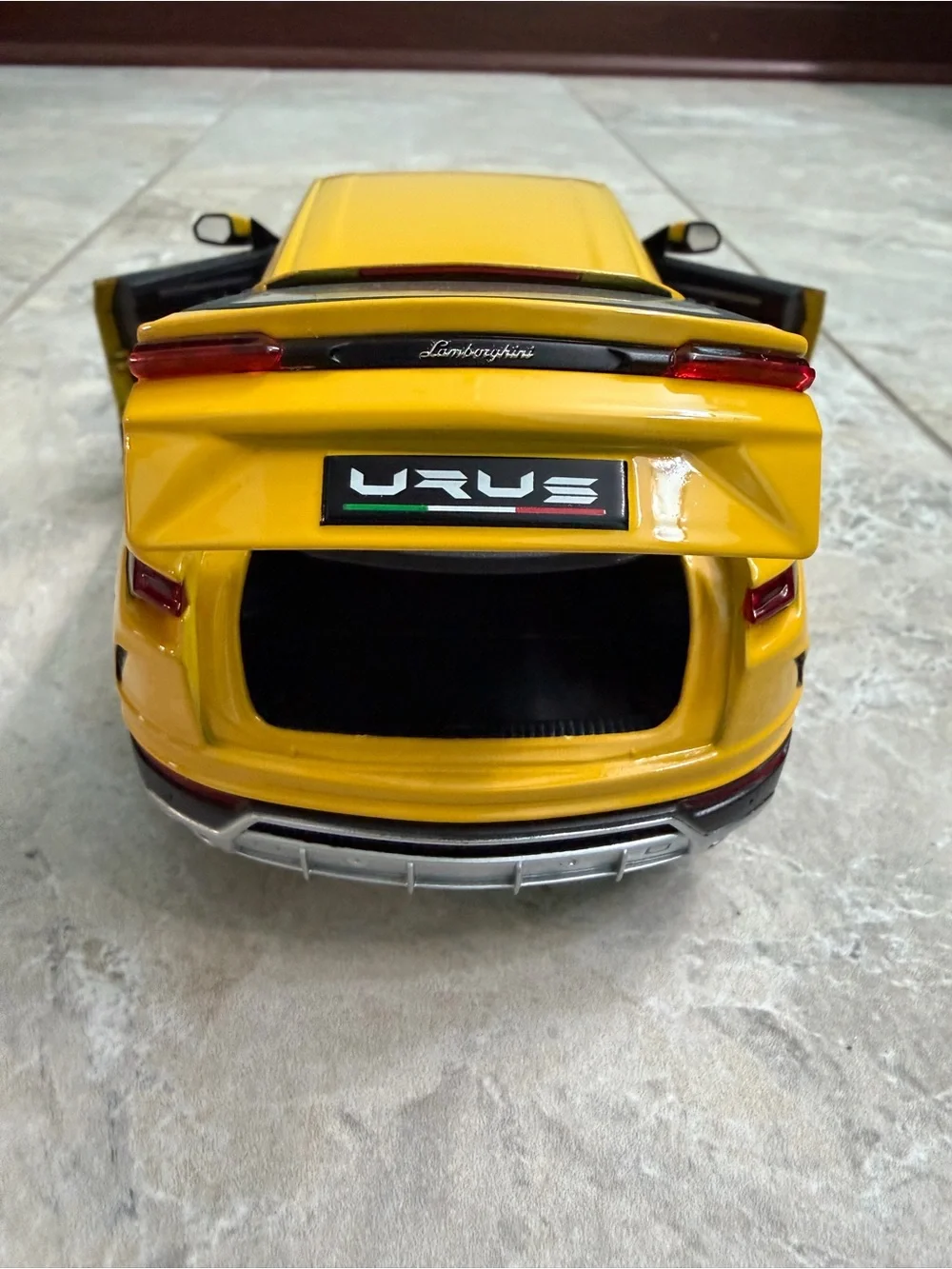Lamborghini Urus Yellow Diecast Car